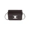 Celine Teen Triomphe Shoulder Bag With Adjustable Strap In Brown