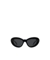 Celine Butterfly S320 Sunglasses In Acetate In Black
