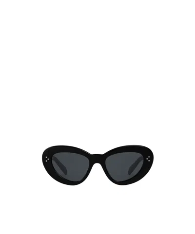 Celine Butterfly S320 Sunglasses In Acetate In Black