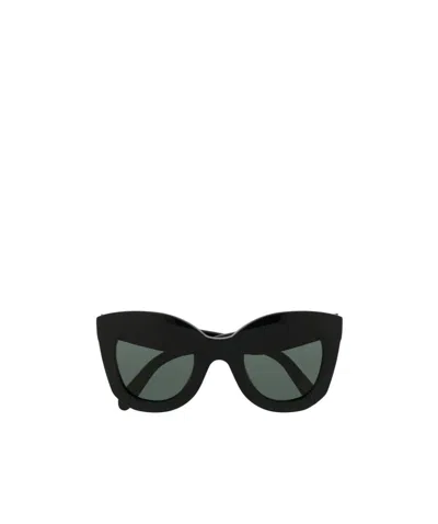Celine Butterfly Sunglasses In Black