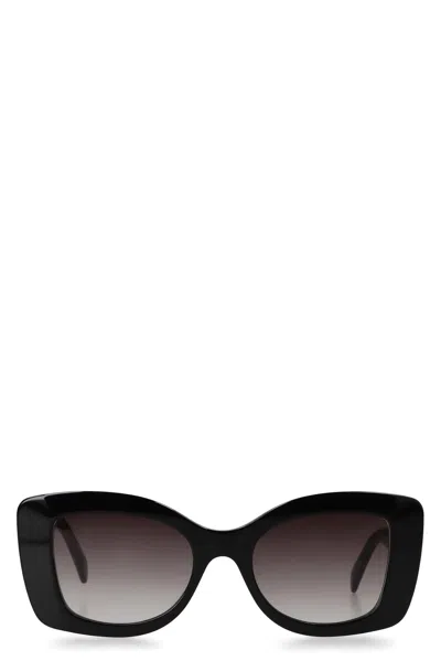 Celine Butterfly Sunglasses In Black