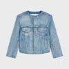 Celine Women Denim Jacket In Blue