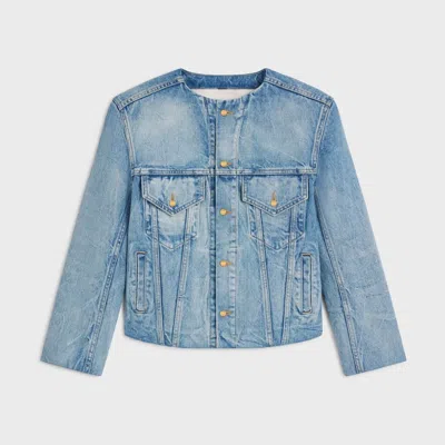CELINE CELINE BUTTON DENIM JACKET