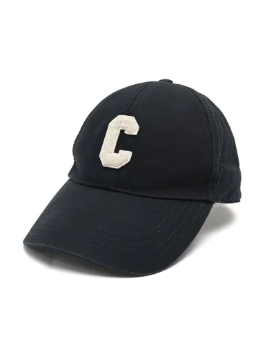 Pre-owned Celine Céline C Baseball Cap, Size S In Black
