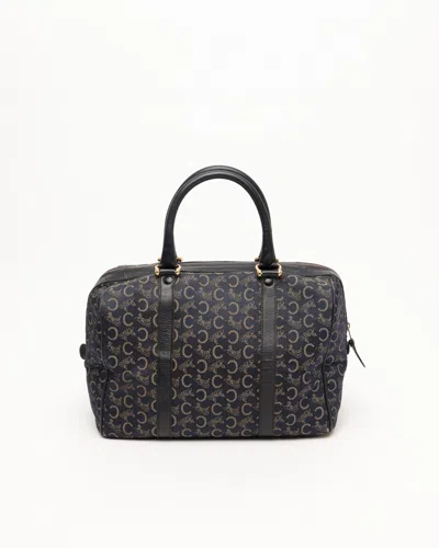 Celine C Horse Carriage Macadam Boston Bag