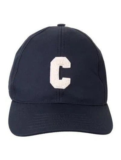 Pre-owned Celine C Logo Baseball Cap In Blue