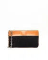 Celine Céline C Macadam Shoulder Bag In Black