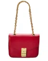 Celine C Small Leather Shoulder Bag (authentic ) In Red
