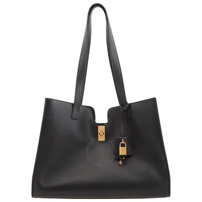 Celine Cabas 16 Soft In Supple Grained Calfskin - Black