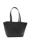 Celine Cabas Anais Media Leather Shoulder Bag