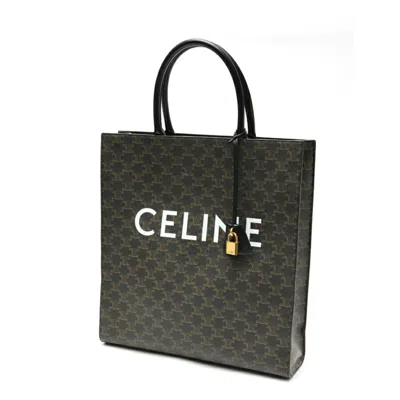 Pre-owned Celine Cabas Black Tote Bag ()