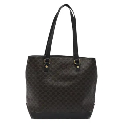 Pre-owned Celine Céline Cabas Brown Canvas Tote Bag ()