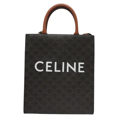 Pre-owned Celine Cabas Canvas Tote Bag ()