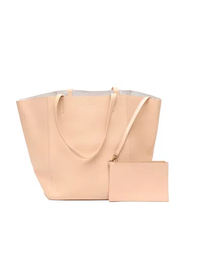Pre-owned Celine Céline Cabas Phantom Tote Bag In Beige