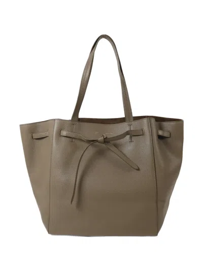 Pre-owned Celine Cabas Phantom Tote Bag In Gray