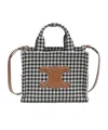 Celine Cabas Thais Shoulder Bag In Multicolor