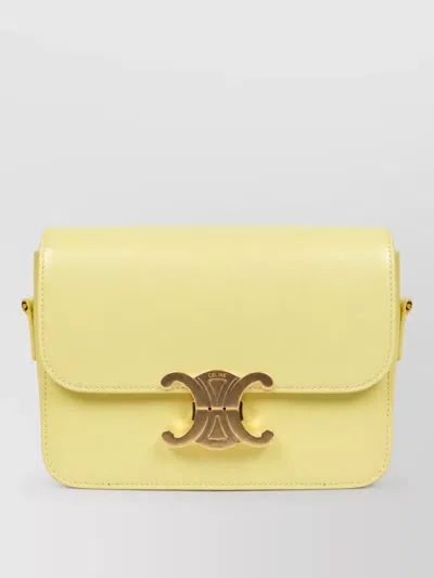 Celine Calfskin Leather Teen Triomphe Clutch Bag