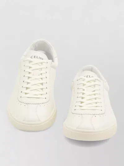 Celine Calfskin Low-top Sneakers In Animal Print