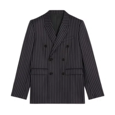 Celine Camden Long Jacket In Black