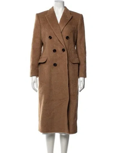Pre-owned Celine Camel Hair Coat In Neutrals