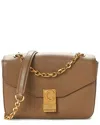 Celine Camel Shiny Calfskin Leather Shiny Medium C Bag (authentic Pre-loved) In Brown