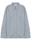 Celine Camicia In Cotone In Gray