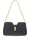 Celine Camille 16 Leather Shoulder Bag In Black