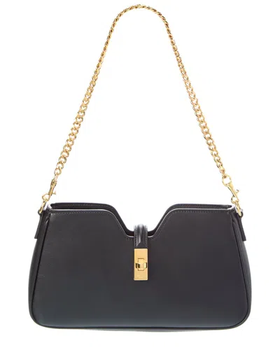 Celine Camille 16 Leather Shoulder Bag In Black