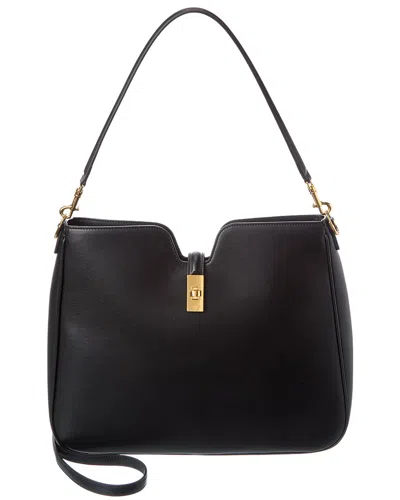 Celine Camille Medium Leather Tote In Pattern