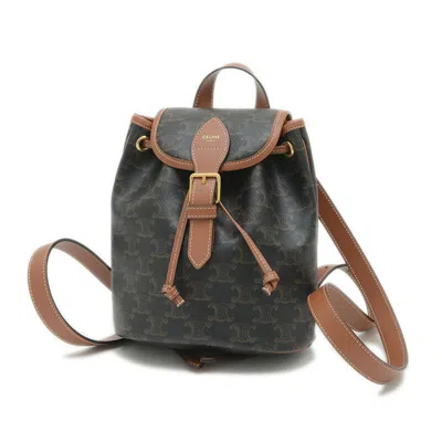 Pre-owned Celine Canvas Backpack ()