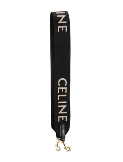 Pre-owned Celine Canvas Bag Strap