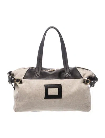 Pre-owned Celine Canvas Canvas Bag In Brown