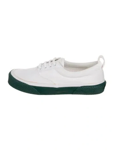 Pre-owned Celine Canvas Colorblock Pattern Sneakers In Multi