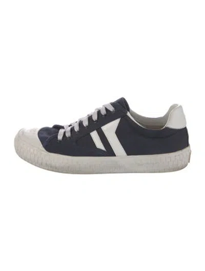 Pre-owned Celine Canvas Graphic Print Sneakers In Multi