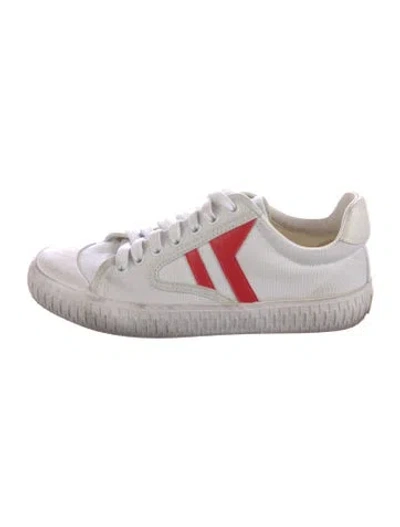 Pre-owned Celine Canvas Graphic Print Sneakers In Multi