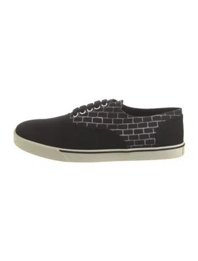 Pre-owned Celine Canvas Graphic Print Sneakers In Multicolor