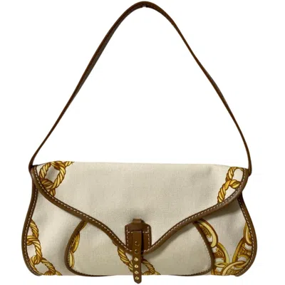 Pre-owned Celine Canvas Handbag Shoulder Bag ()