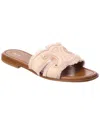 Celine Marina Fringed Stud Sandals In Pink