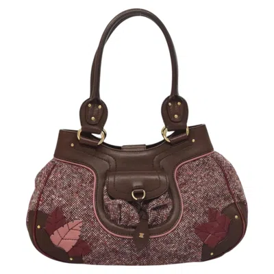 Pre-owned Celine Canvas Shoulder Bag () In Brown