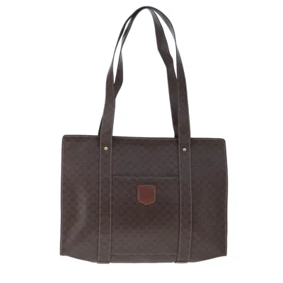 Pre-owned Celine Canvas Shoulder Bag () In Brown