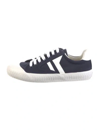 Pre-owned Celine Canvas Sneakers In Multi