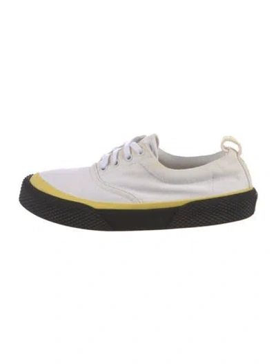 Pre-owned Celine Canvas Sneakers In Multi