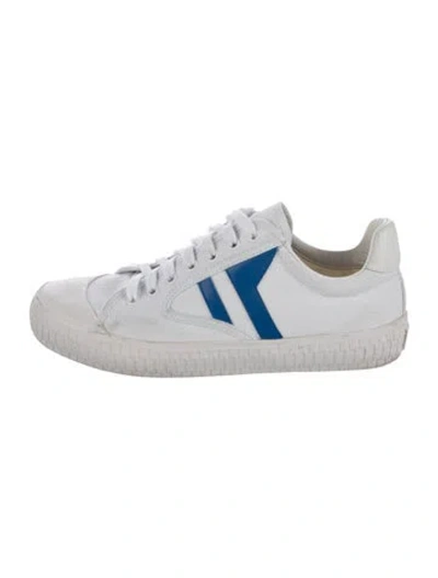 Pre-owned Celine Canvas Sneakers In Multi