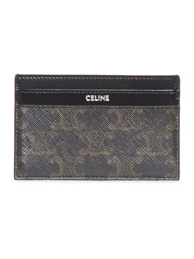 Celine Card Holder In Black