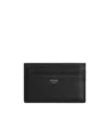 Celine Textured Medium Card Holder Accessory In Black