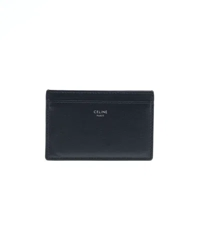 Celine Céline Card Holder In Red