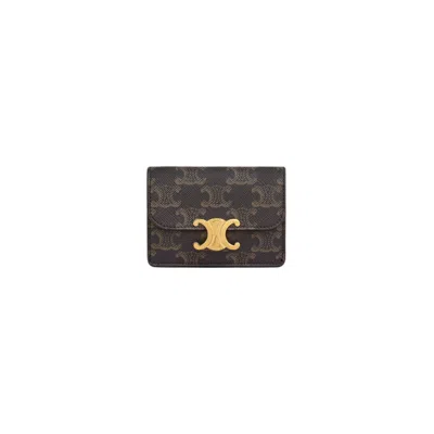 Celine Card Holder With Flap