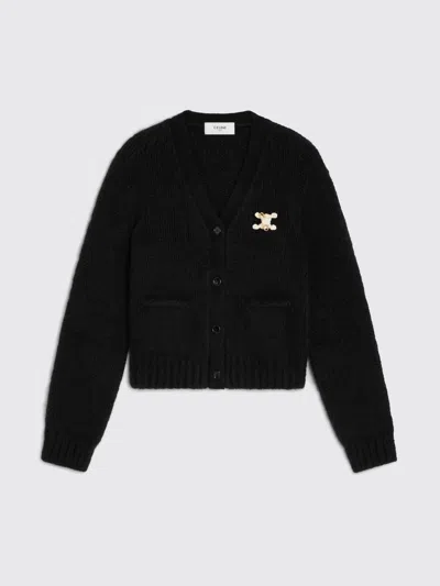 Celine Cardigan Woman  In Black
