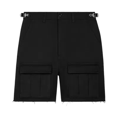 Pre-owned Celine Cargo Shorts 'black' | Men's Size 50
