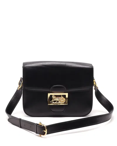 Celine Céline Carriage Bag In Black